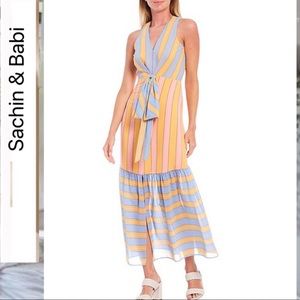 Sachin & Babi Dale Striped Maxi Dress